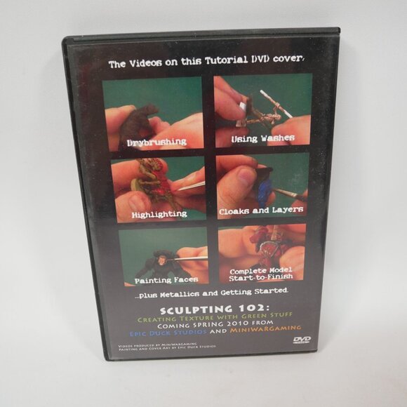 MiniWarGaming Painting Bootcamp & Red Power Armour How-To DVDs set of 2 TESTED - Picture 3 of 7